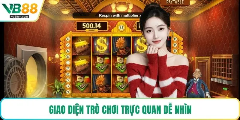 Giao diện trò chơi trực quan dễ nhìn