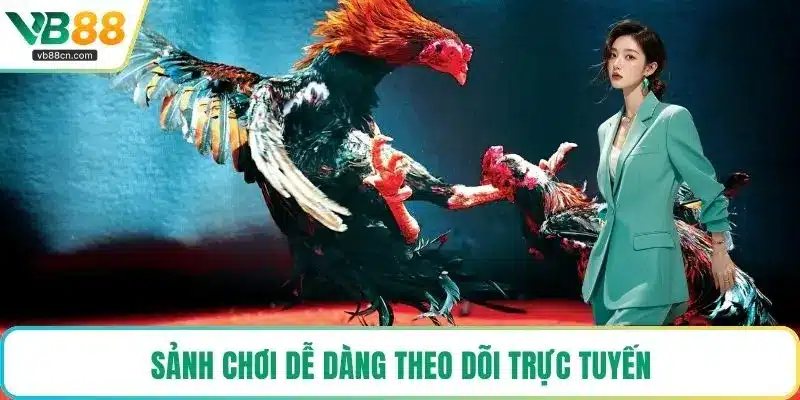 Sảnh chơi dễ dàng theo dõi trực tuyến